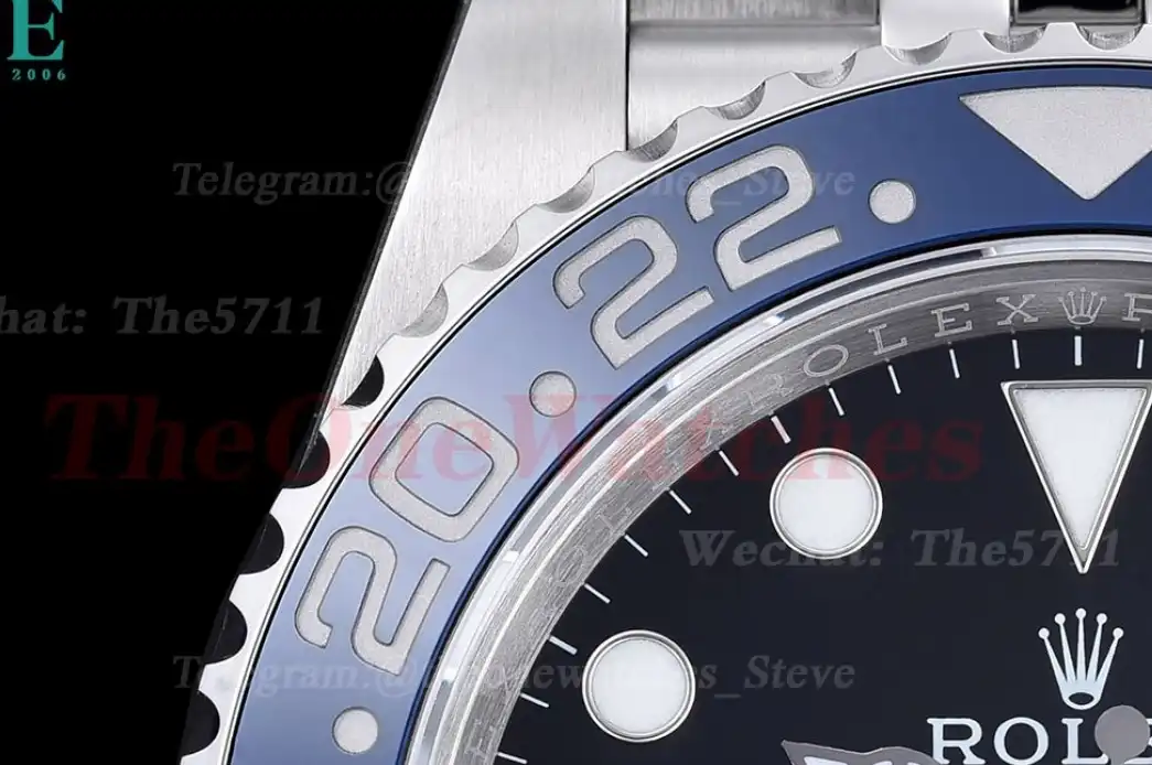 GMT Master II 126710 Pepsi 40mm Jub SS SS Red Blue EWF V2 VR3285