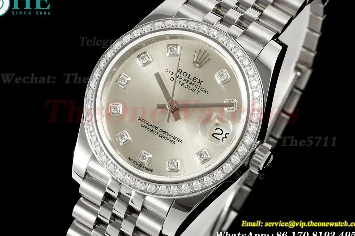 Datejust 278274 31mm Jub Dia SS SS Silver Dia JARF A2236