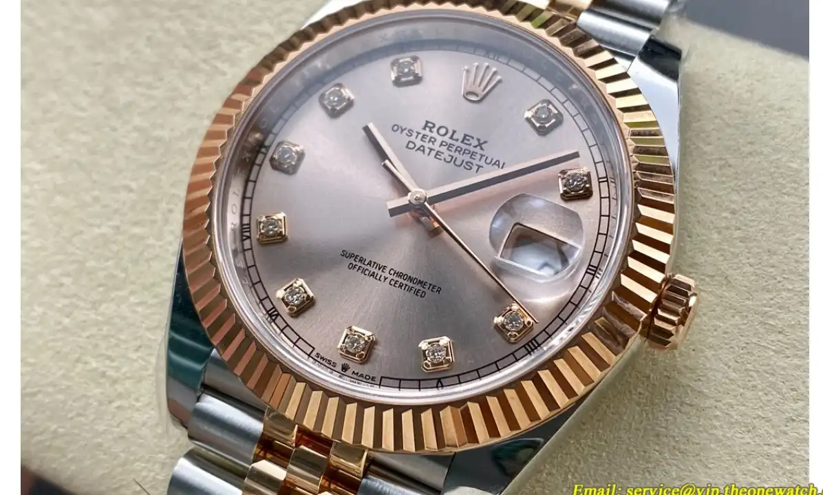 Datejust 126331 41mm Jub RG SS Champagne Dia ARF SH3235(Tungsten Heavy Version)