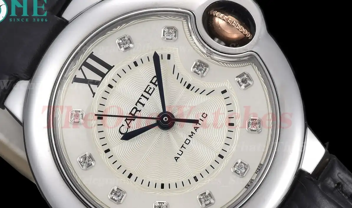 Ballon Bleu De Cartier 33mm SS LE White Dia GDF NH05