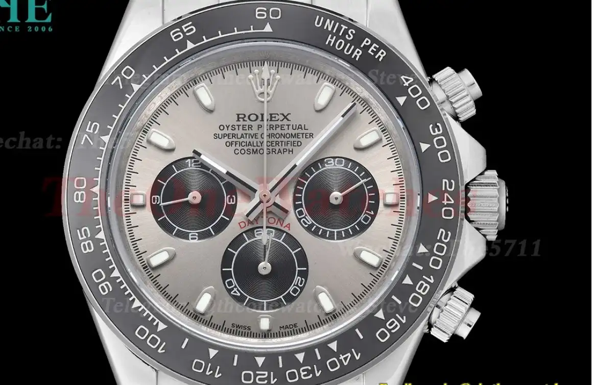 Daytona 40mm SS RU Grey Black GDF A3836