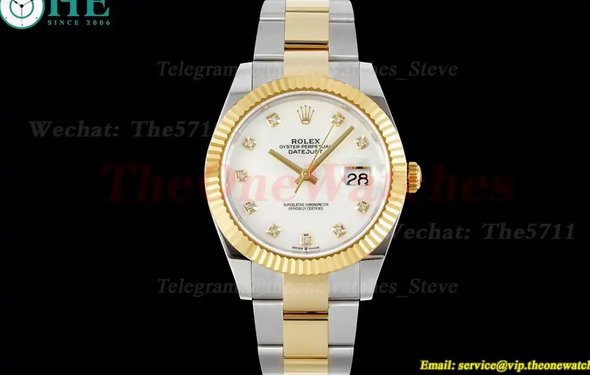 Datejust 126333 41mm Oys YG SS Mop Dia EWEF A3235