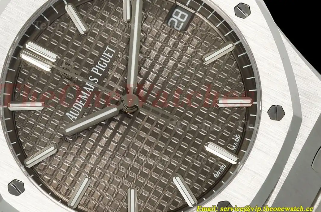 Royal Oak 15500 41mm SS SS Grey Dial TKF A4302 Super Clone