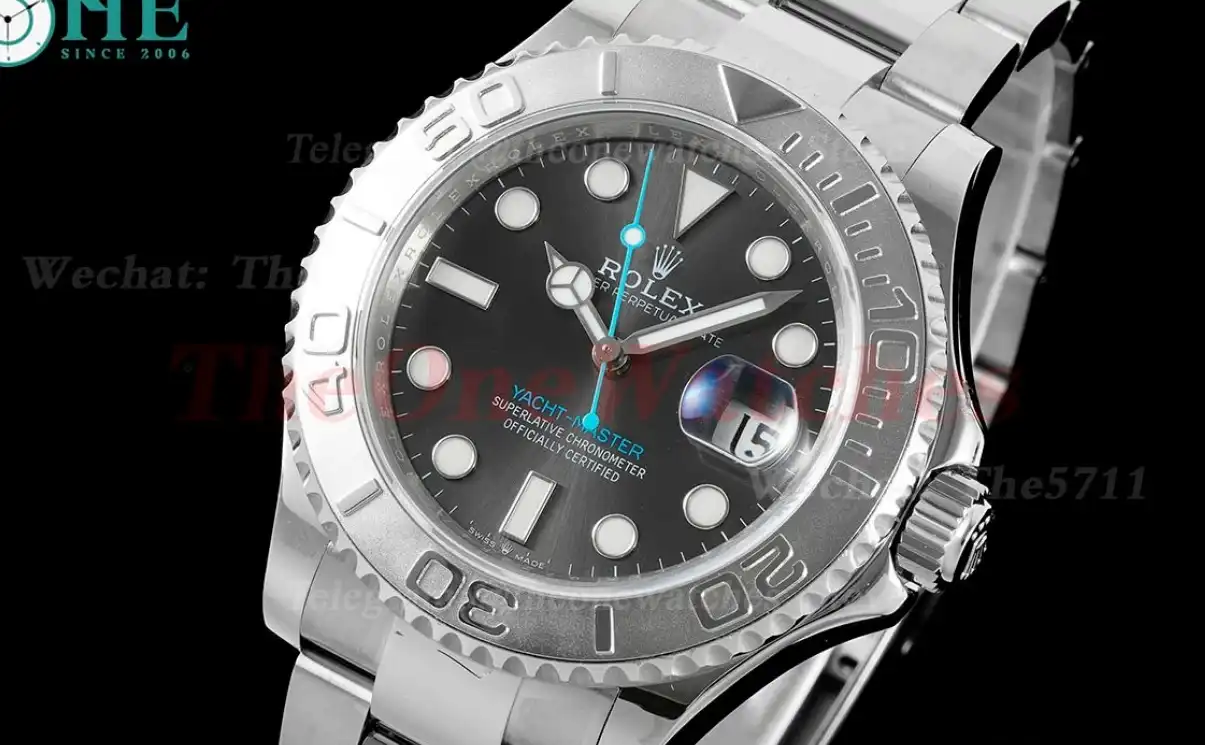 Yacht-Master 126622 40mm SS SS Grey Dot KF VR3135