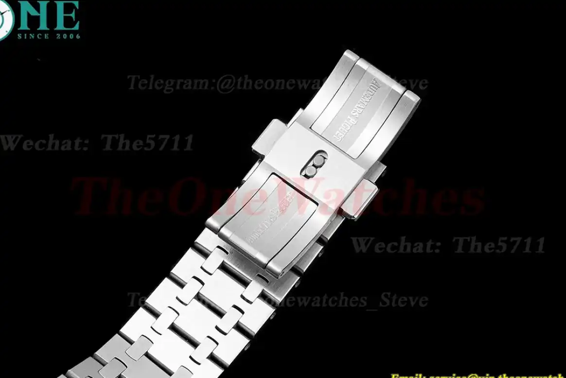 Royal Oak 15510 SS SS White Stk APSF A4302 Super Clone