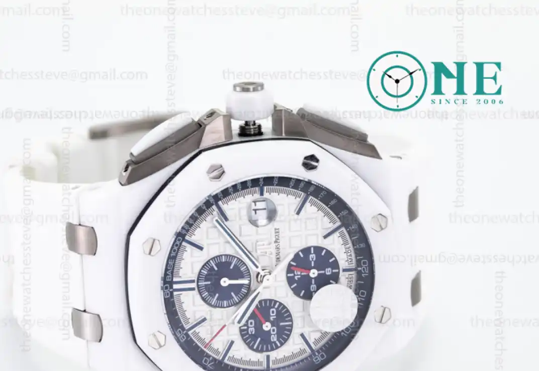 Audemars Piguet - Royal Oak Offshore Chronograph 26402CB White Ceramic JF A3126