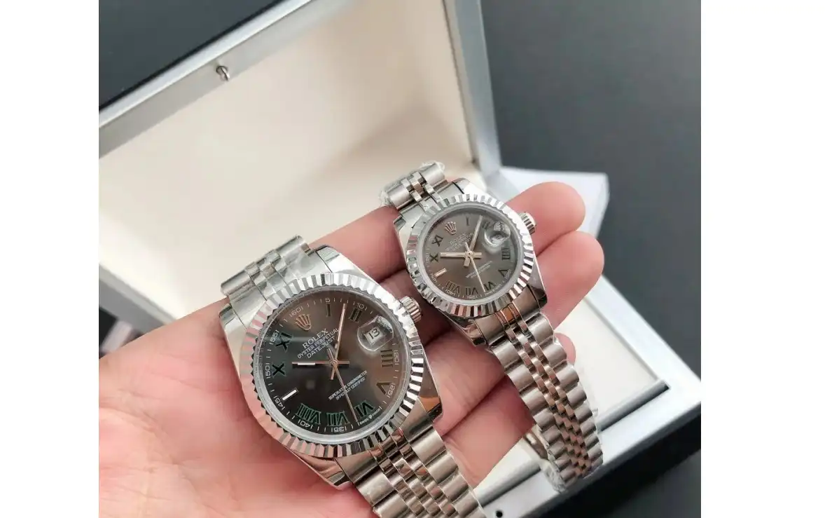 Datejust 36 28mm SS SS Jub Grey Rmn GDF MY8215