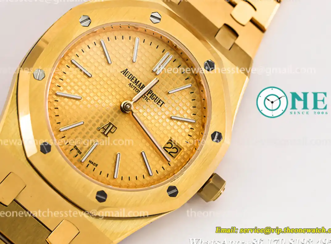 Audemars Piguet - Royal Oak 39MM 15202 316L YG YG KZF Cal.2121