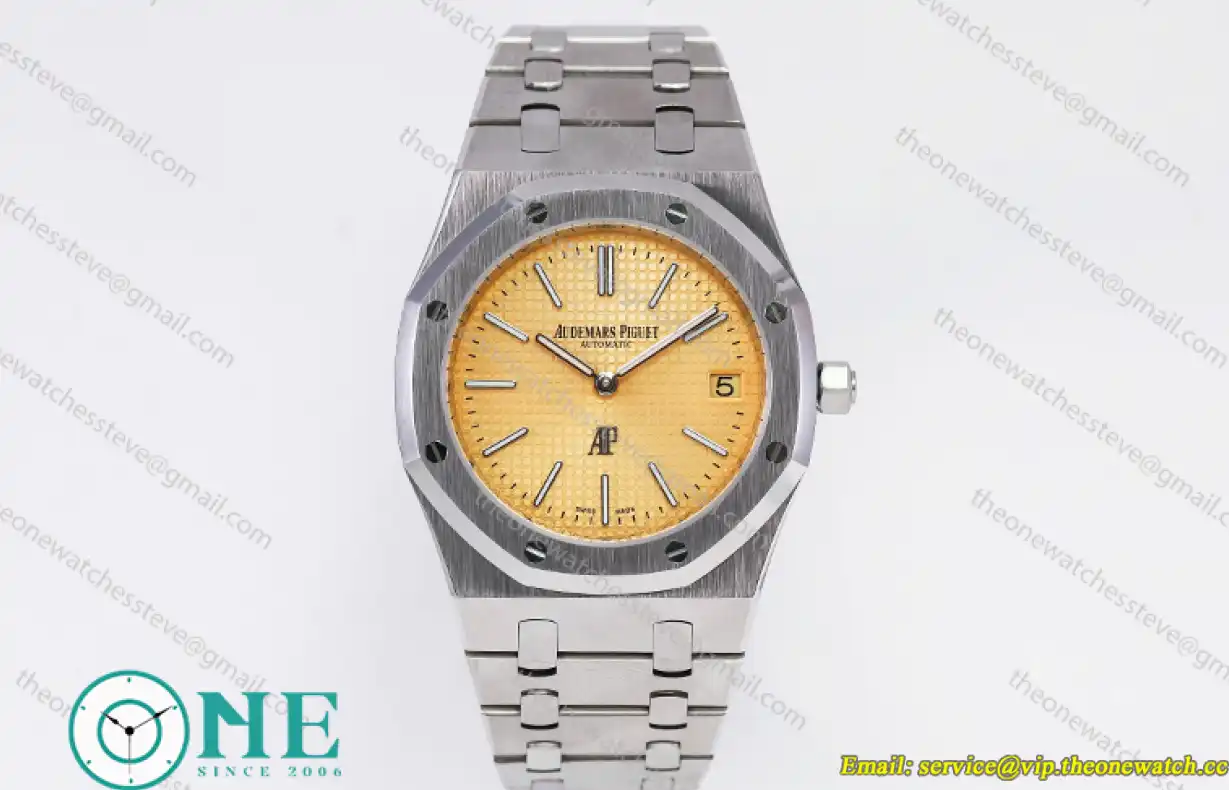 Audemars Piguet - Royal Oak 39MM 15202 316L Golden Textured Dial SS SS KZF Cal.2121