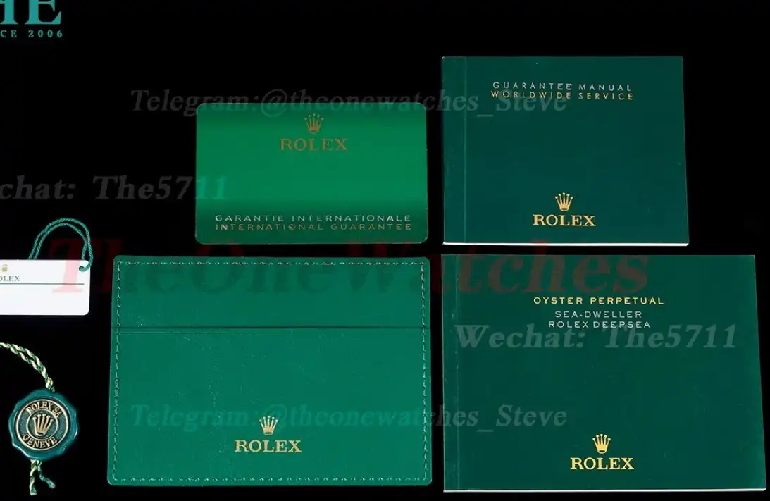 Rolex Boxset 1:1 Version with Booklets & Cards