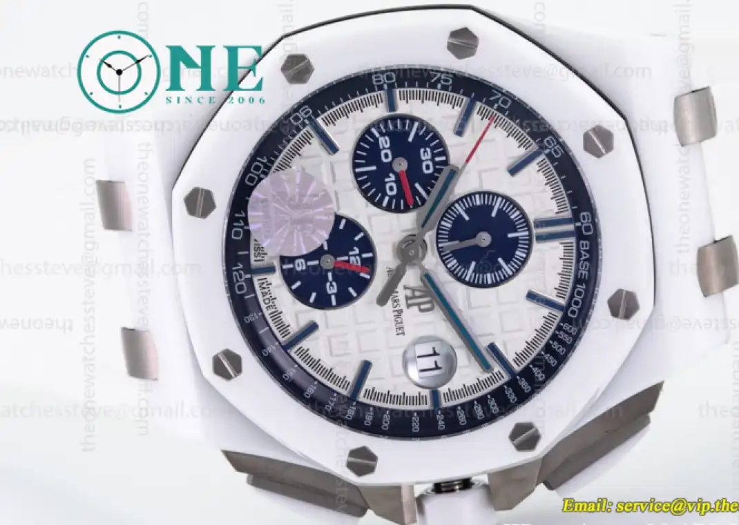 Audemars Piguet - Royal Oak Offshore Chronograph 26402CB White Ceramic JF A3126