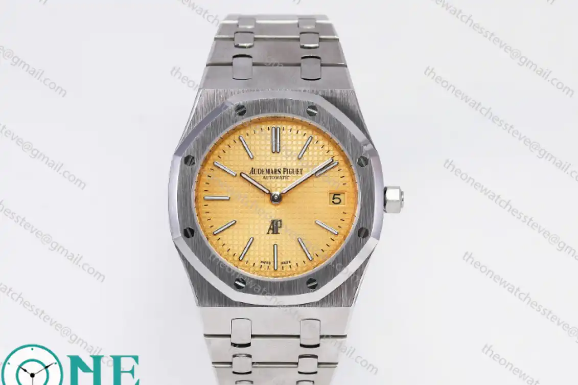 Audemars Piguet - Royal Oak 39MM 15202 316L Golden Textured Dial SS SS KZF Cal.2121