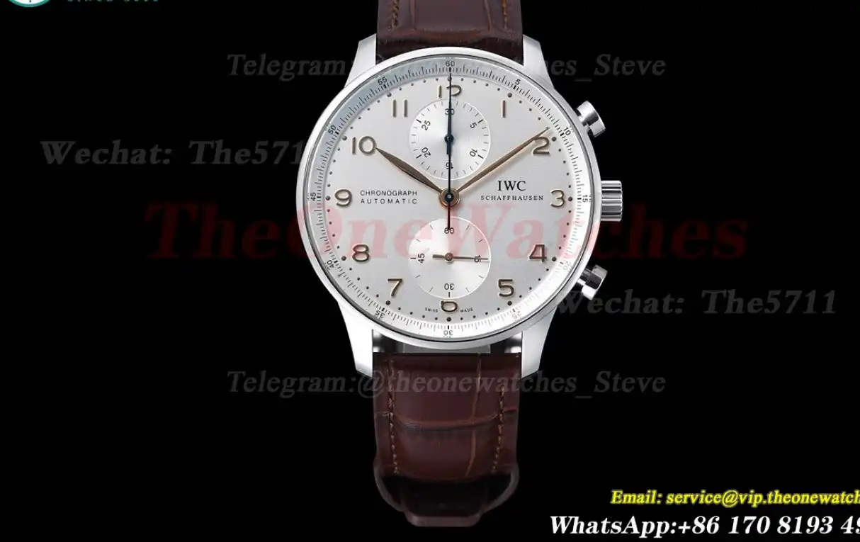 Portuguese Chrono 40mm SS LE White Num ZF V2 A7750