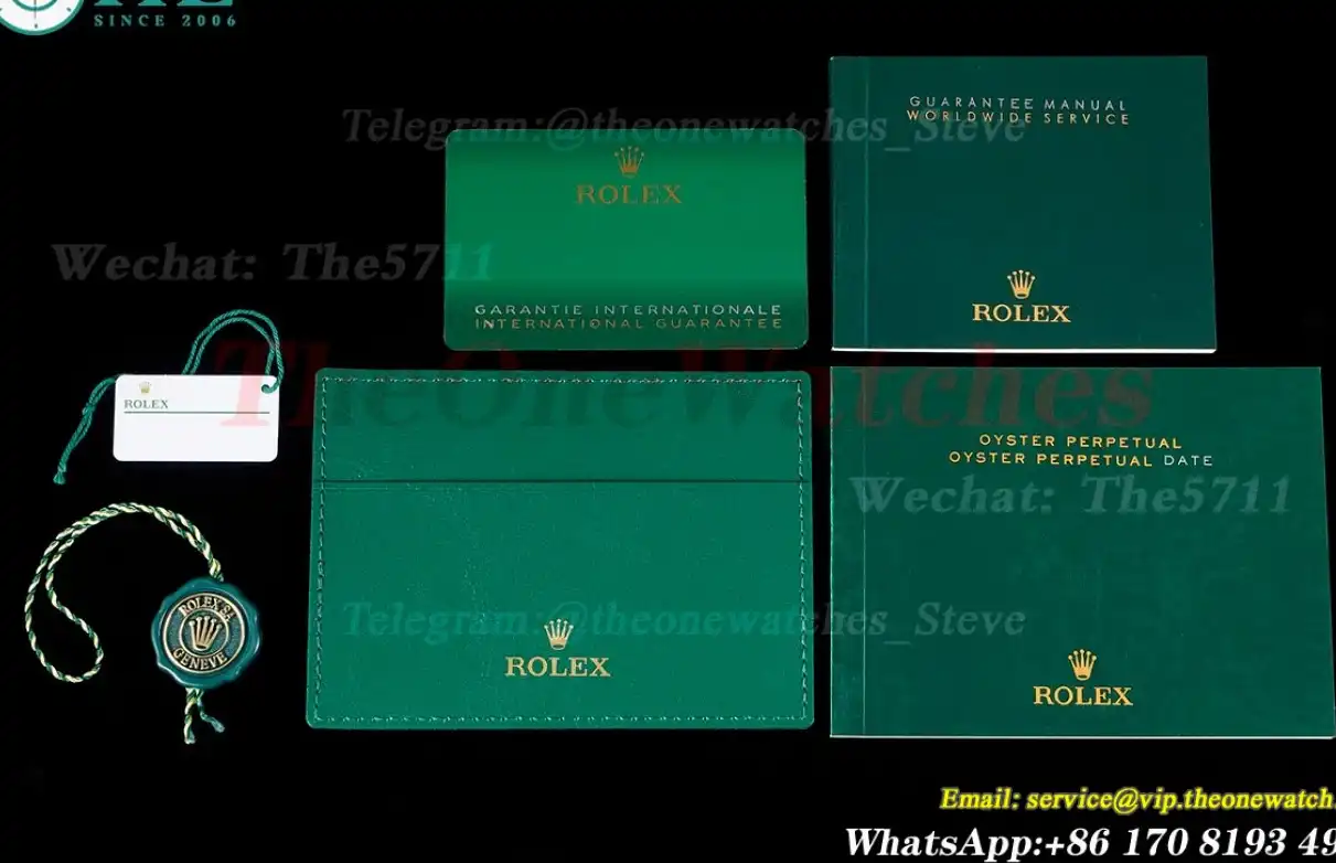 Rolex Boxset 1:1 Version with Booklets & Cards