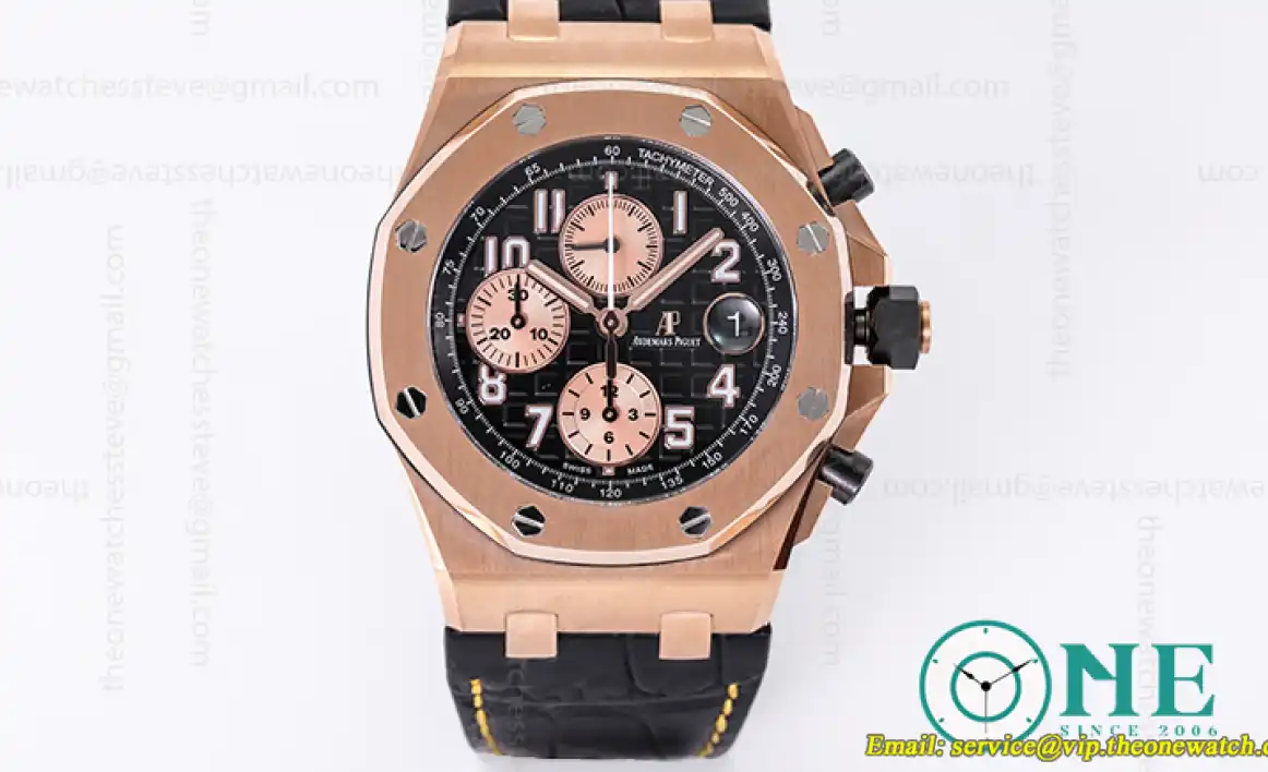 Audemars Piguet- Royal Oak Offshore 2019 42MM Black RG LE JF 26470OR A3126