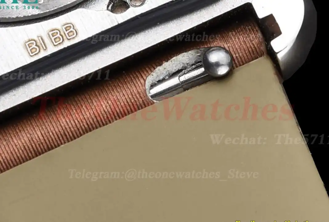 Tank Must Small Diamond Bezel On Brown Satin Strap K11F Quartz