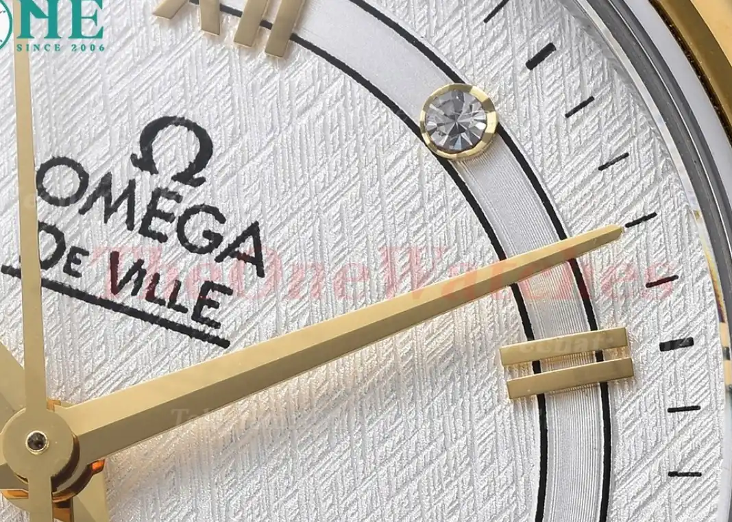 De Ville Prestige Ladies 32.7mm YG LE White Dial GDF MY8215