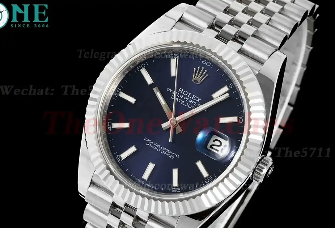 Datejust 126334 41mm Jub SS SS Blue Stk EWEF A3235