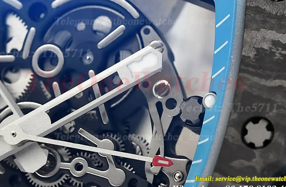 RM055 Yas Marina Circuit White NTPT RU Skeleton Dial APS RMUL2 Super Clone