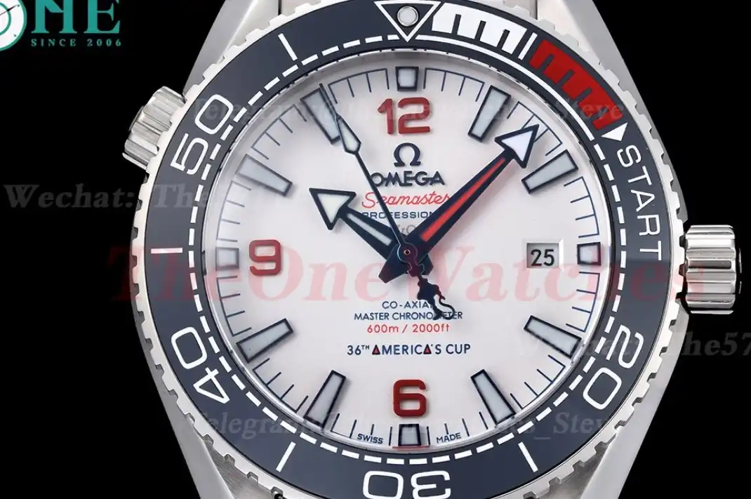 Seamaster 600m 43mm SS SS White Dial Blue GDF MY8215