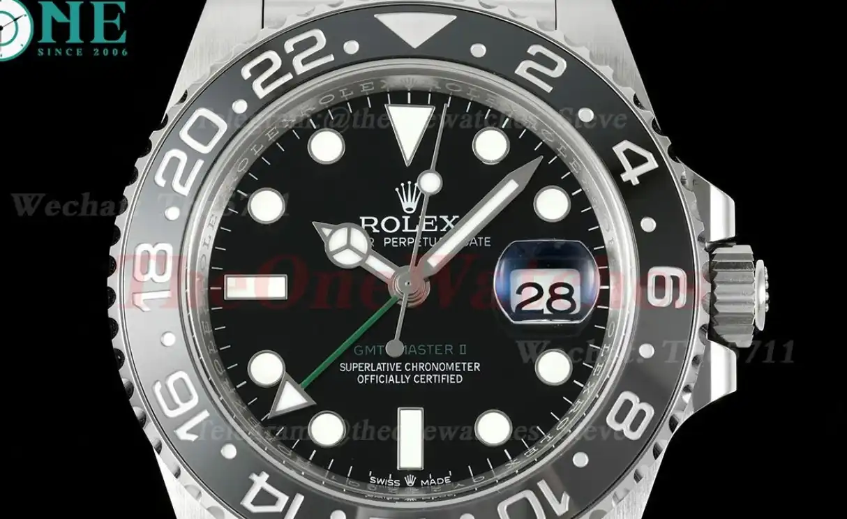 GMT Master II 126710 Bruce Wayne Jub 40mm SS SS Black Dial THBF SH3285