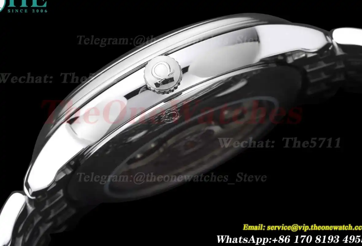 De Ville Date 40mm SS SS Silver Dial GDF MY8215