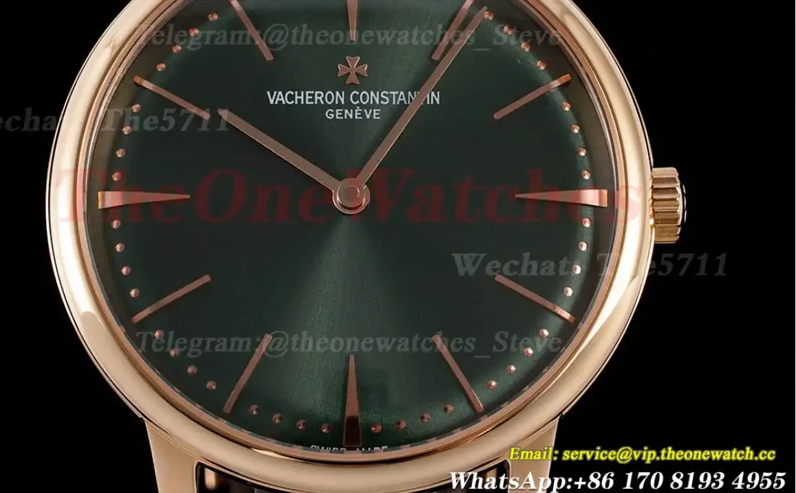 Patrimony 81180 RG LE Green Dial KZF MY9015