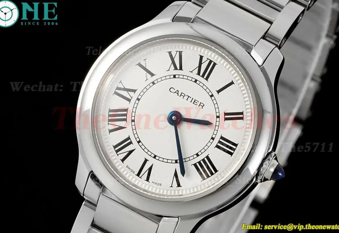 Ronde Must 29mm SS SS White Dial AF Quartz