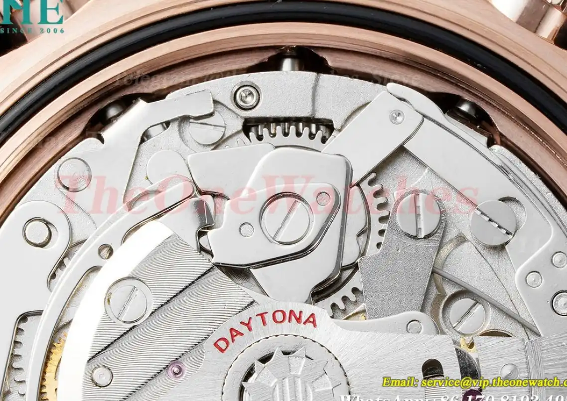 Daytona 116505 40mm RG RG White Dial OMF A7750