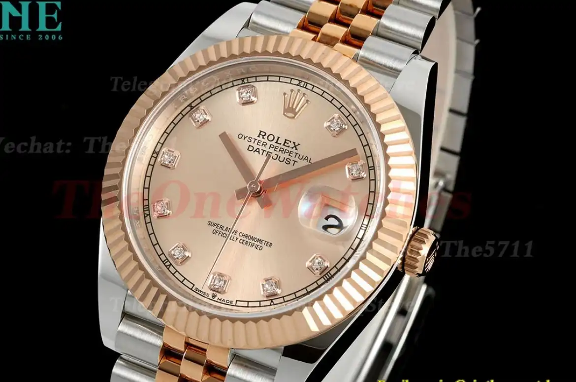 Datejust 126331 41mm Jub RG SS Gold Dia EWEF A3235