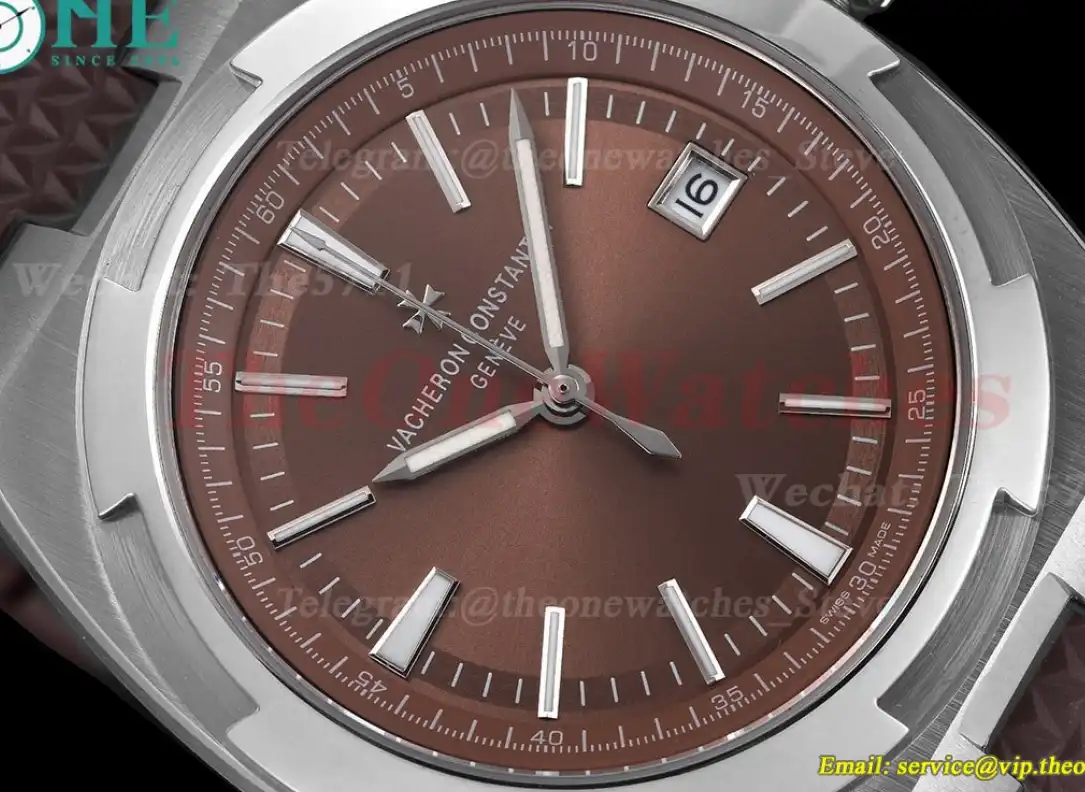 Overseas 4500V 41mm SS RU Brown Dial GDF MY8215