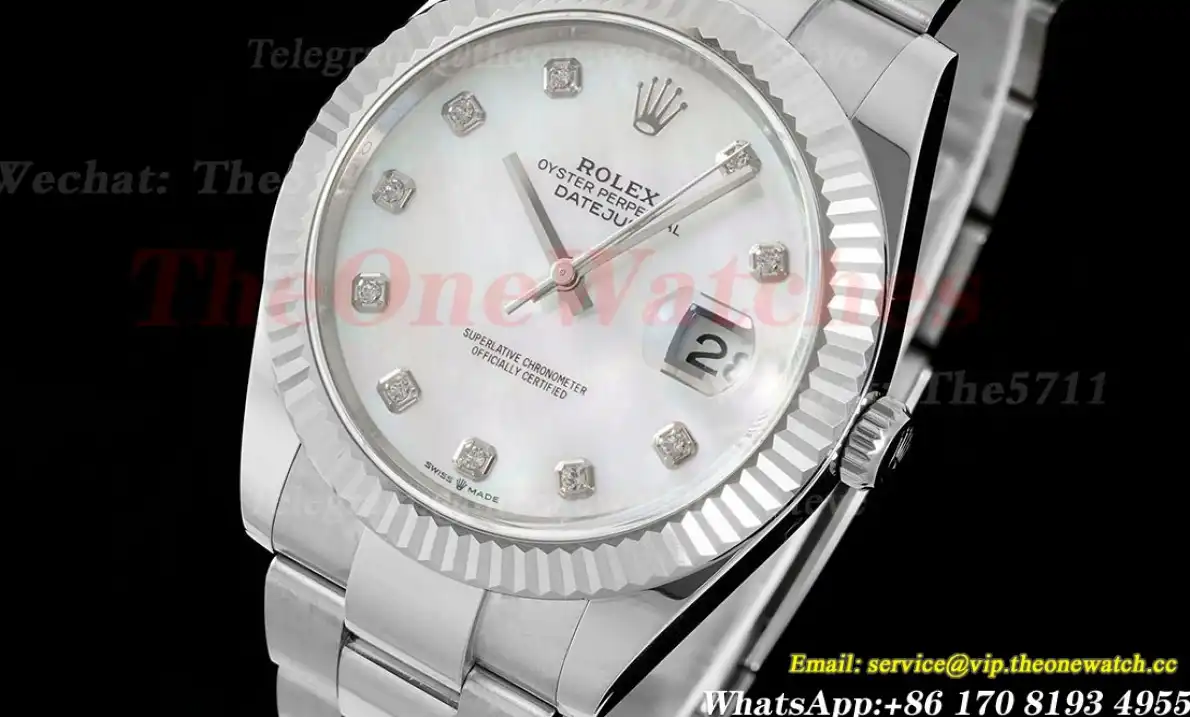 Datejust 126334 41mm SS SS Mop Stk EWEF A3235