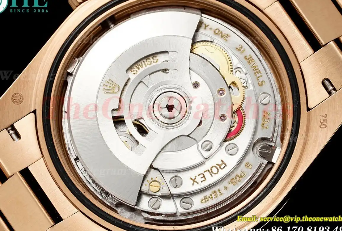 DayDate 228235 40mm RG RG Gold Textured Stk JDF V4 VR3255 (Gain Weight)