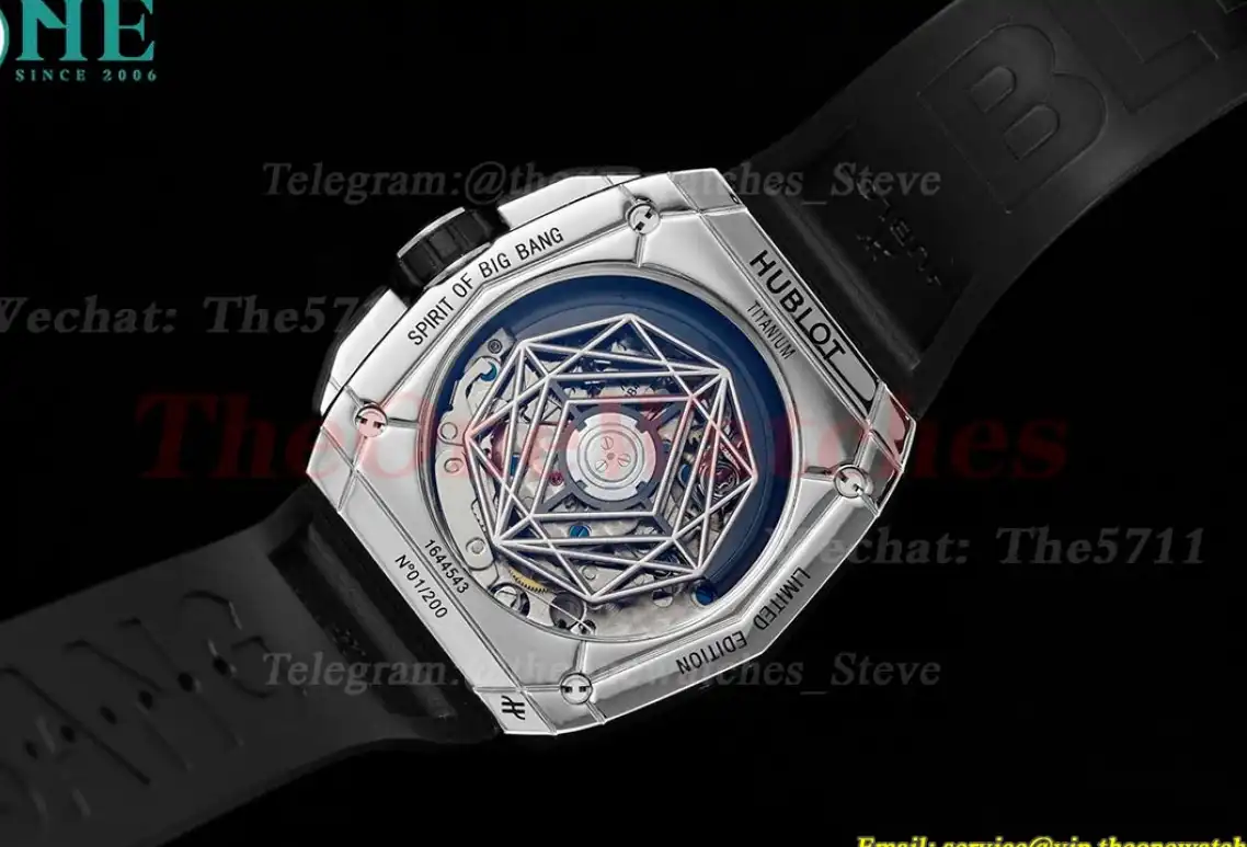 Spirit Of Big Bang 42mm SS RU Skeleton Dial BLSF HUB4700