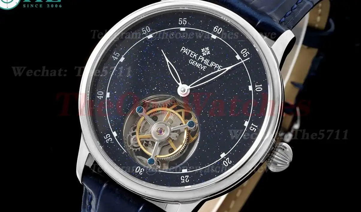 Sky Moon 43mm SS LE Blue Dial RMSF Tourb