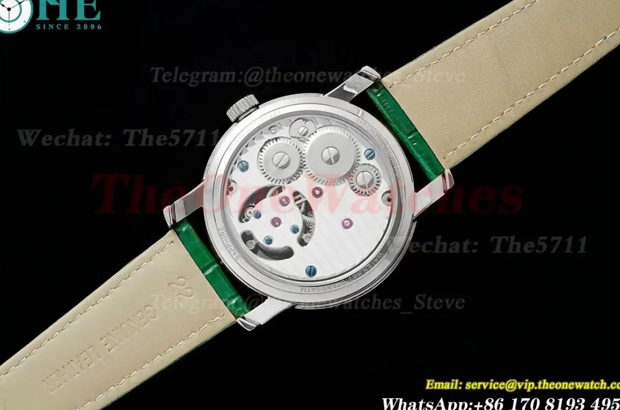 Traditionnelle 41mm SS LE Green Dial RMSF Tourb