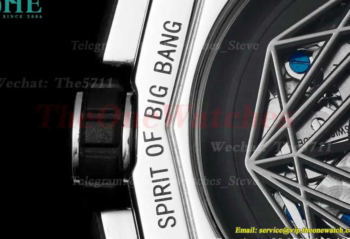 Spirit Of Big Bang 42mm Dia SS RU Skeleton Dial BLSF HUB4700