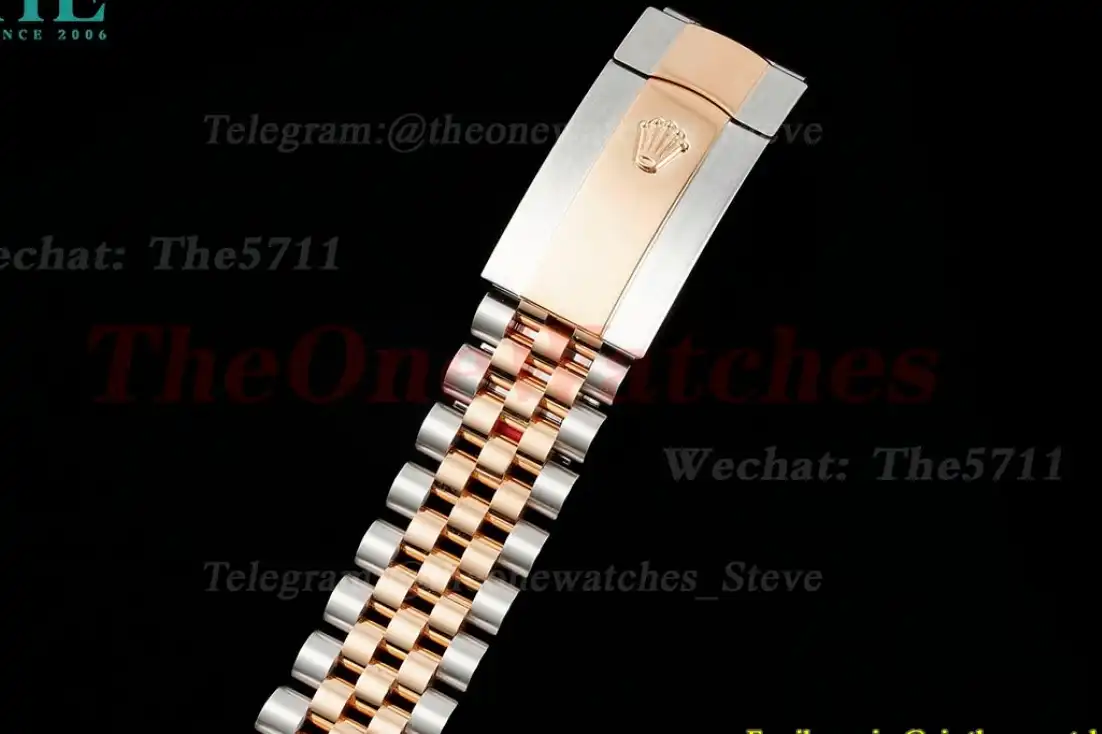 Datejust 126331 41mm Jub RG SS Brown Stk Clean SH3235