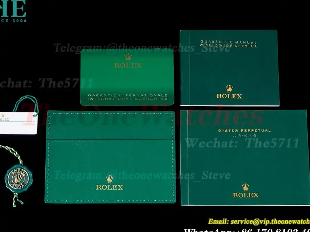 Rolex Boxset 1:1 Version with Booklets & Cards