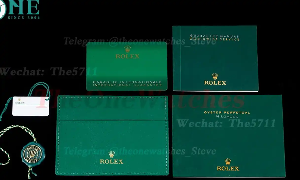 Rolex Boxset 1:1 Version with Booklets & Cards