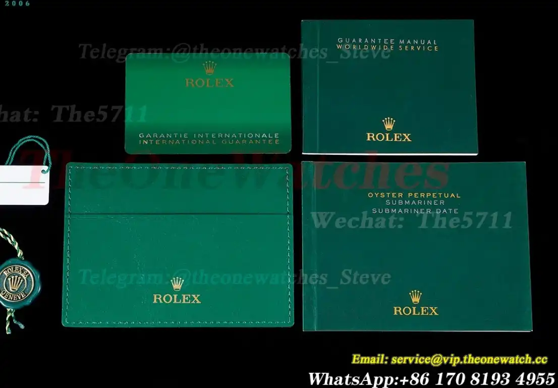 Rolex Boxset 1:1 Version with Booklets & Cards