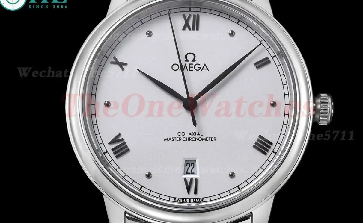 De Ville Date 40mm SS SS White Dial GDF MY8215