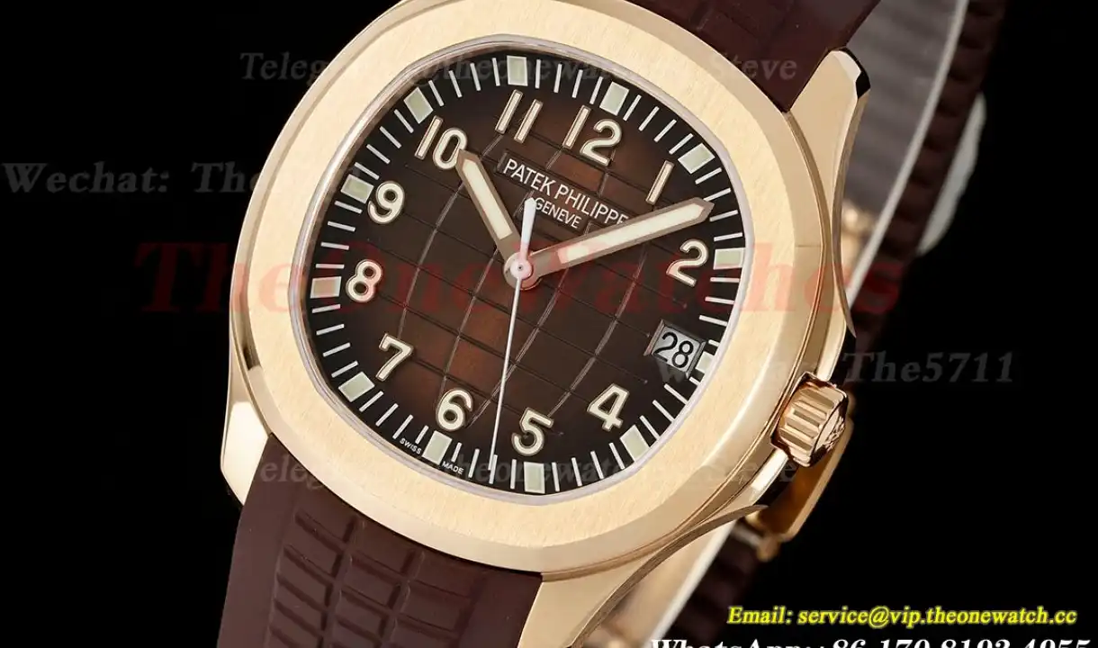 Aquanaut 5167R 40mm RG RU Brown Num ZF A330