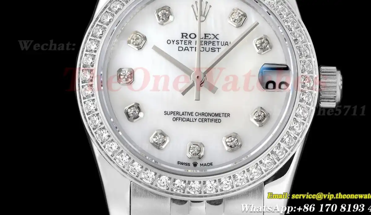 Datejust 28mm Dia SS SS Mop Dia GDF MY8215