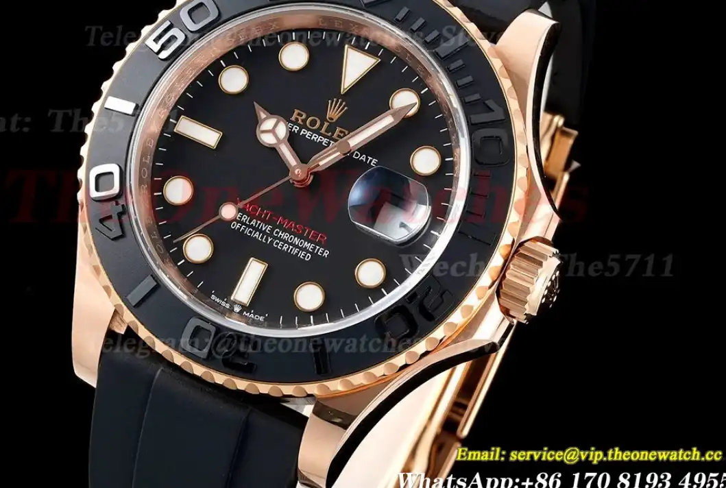 Yacht-Master 126655 40mm RG RU Black Dot AR+ VR3235