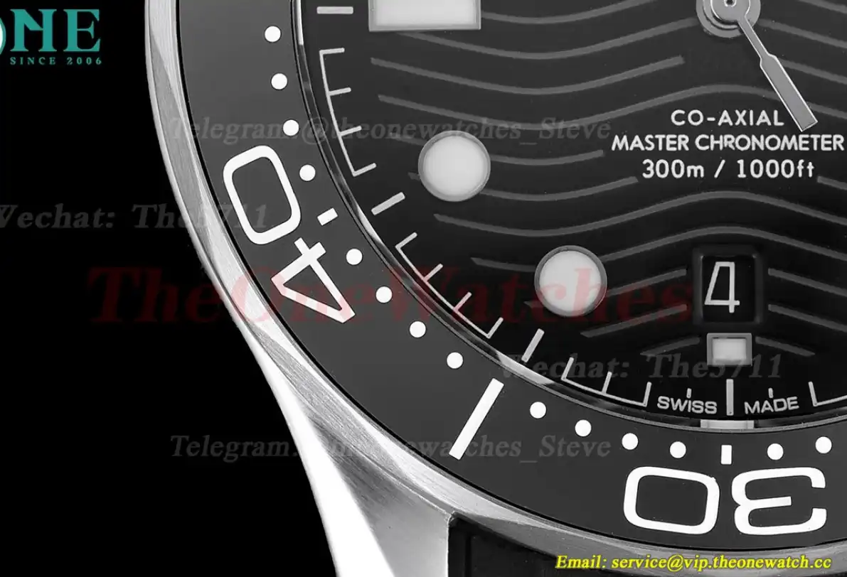 Seamaster 300m 42mm SS RU Black Dial GDF MY8215