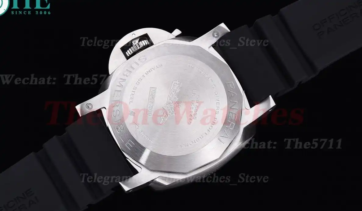 Submersible PAM1229 44mm SS RU black Dial TTF P900