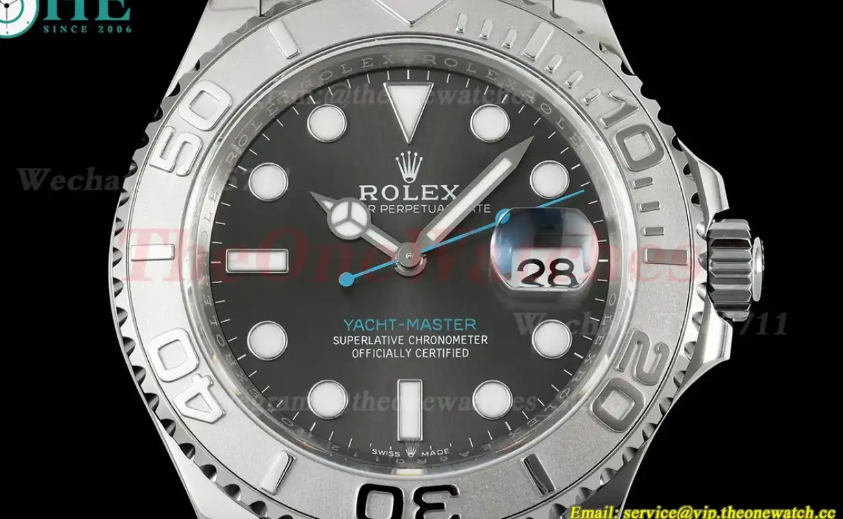 Yacht-Master 126622 40mm SS SS Grey Dot EWEF A3235