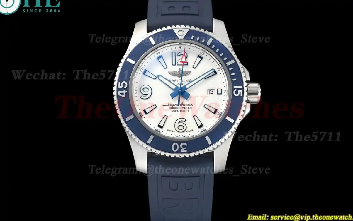 Superocean 44mm SS RU White Dial BLSF A2824