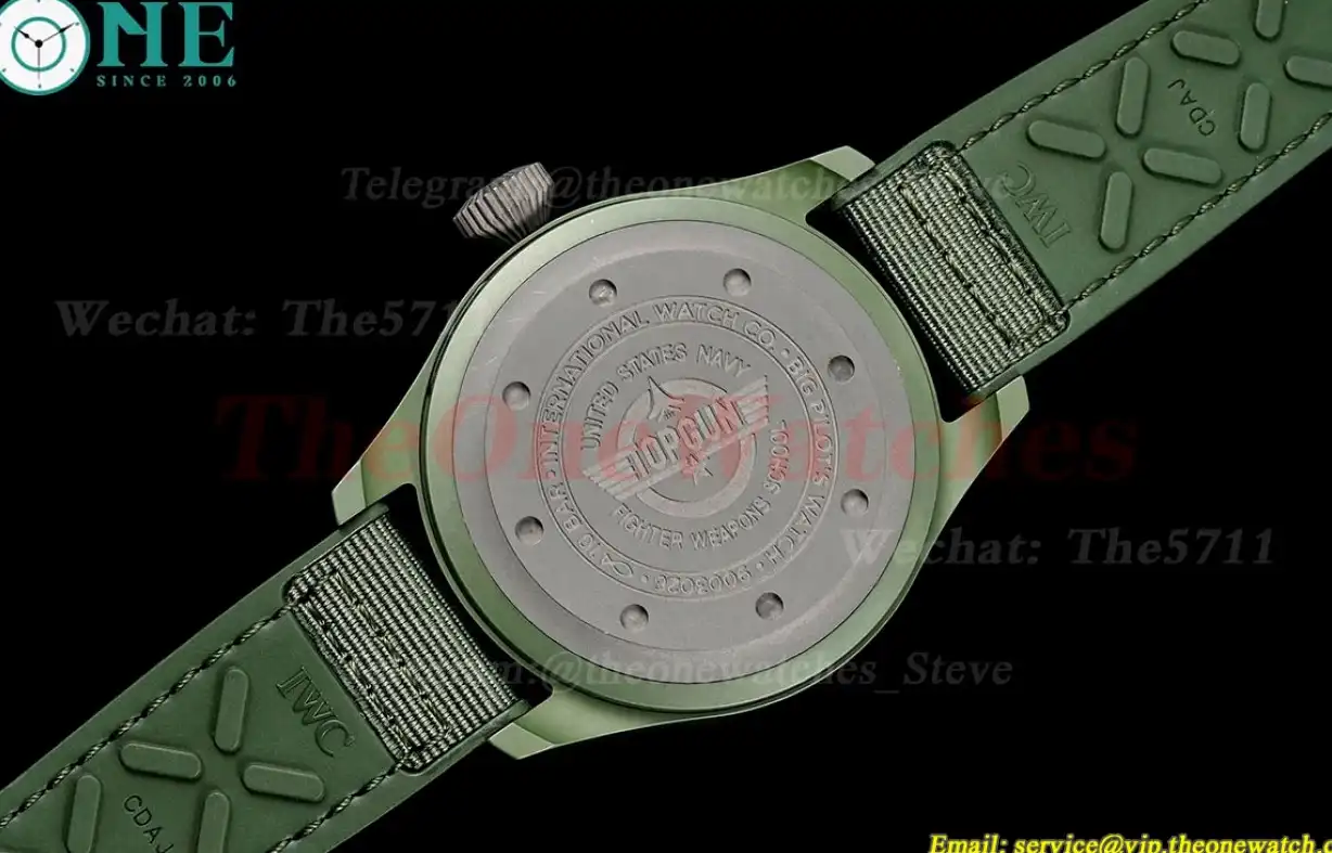 Big Pilot 43mm Woodland Cer NY Green Dial M+ 8N24